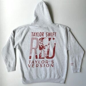 Gray TSwift Concert Hoodie Size L